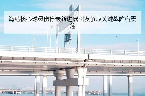 海港核心球员伤停最新进展引发争冠关键战阵容震荡